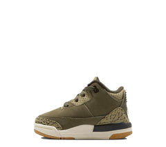 Air Jordan 3 Retro TD "Medium Olive" [Toddlers]
