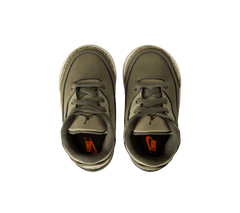 Air Jordan 3 Retro TD "Medium Olive" [Toddlers]