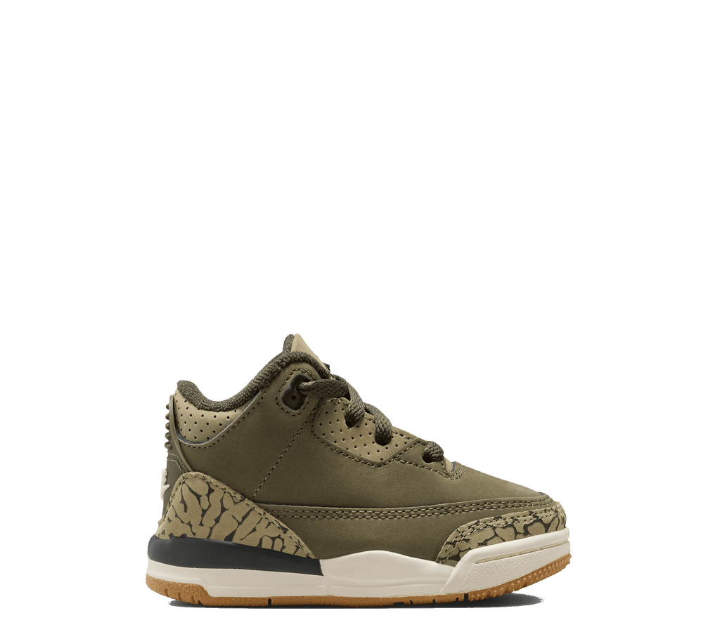Air Jordan 3 Retro TD "Medium Olive" [Toddlers]
