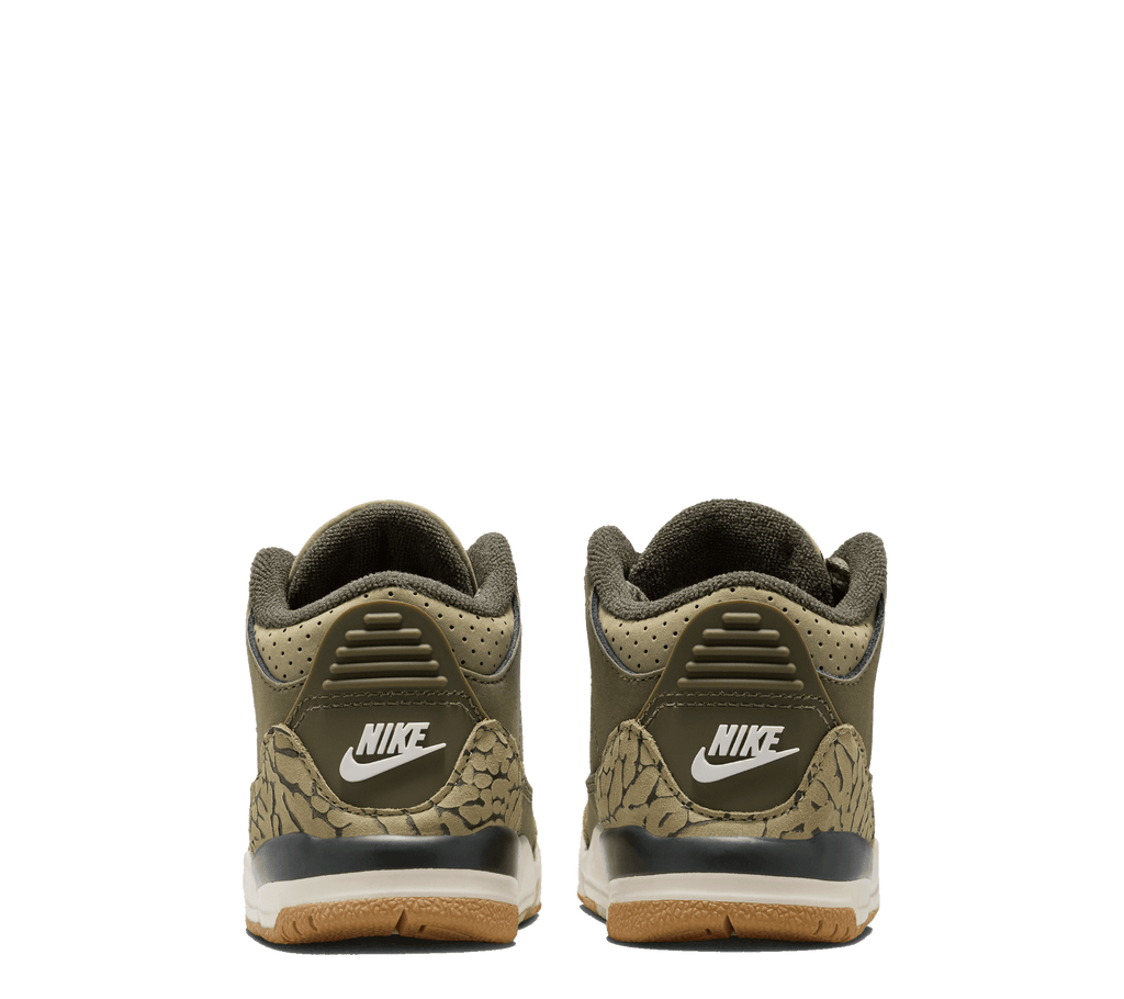 Air Jordan 3 Retro TD "Medium Olive" [Toddlers]