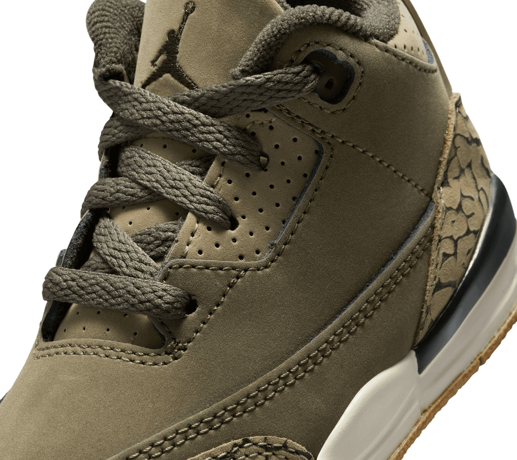 Air Jordan 3 Retro TD "Medium Olive" [Toddlers]