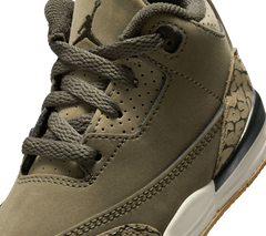 Air Jordan 3 Retro TD "Medium Olive" [Toddlers]