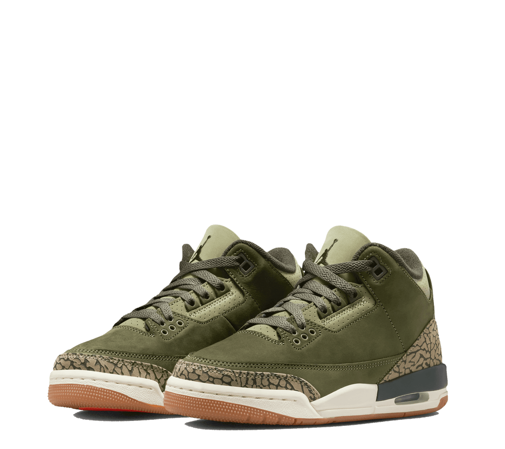 Air Jordan 3 Retro GS "Medium Olive"