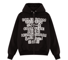 Boiler Room Language Zip Up