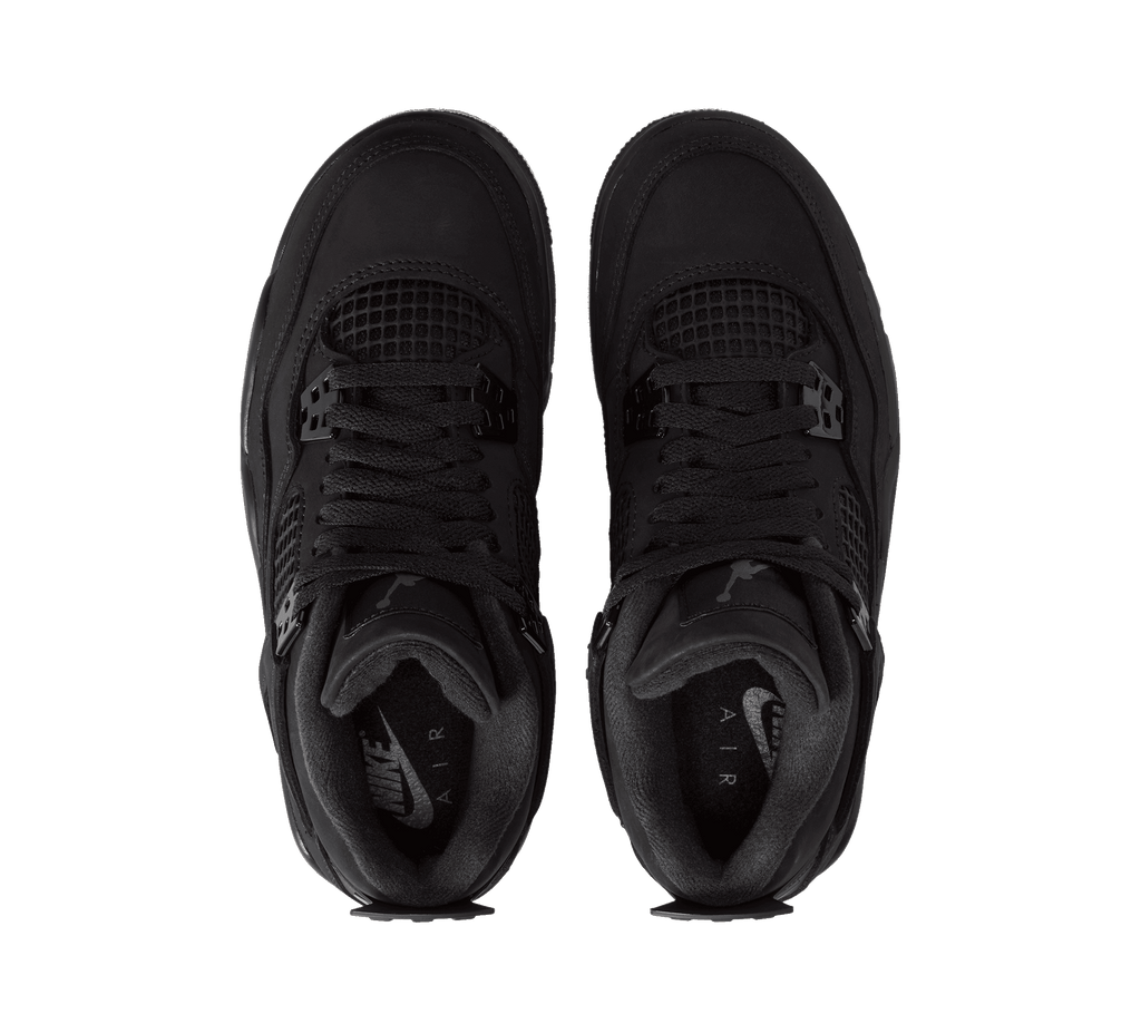 Air Jordan 4 Retro GS "Black Cat" [Grade School]