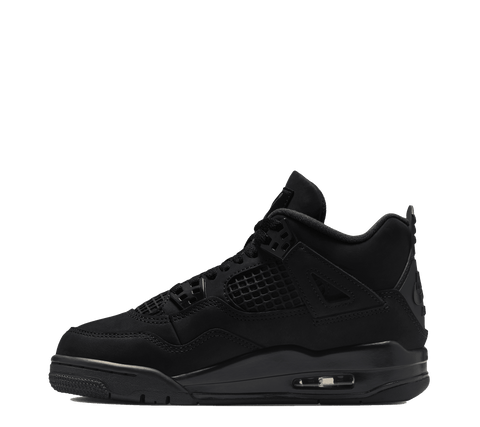 Air Jordan 4 Retro GS "Black Cat" [Grade School]