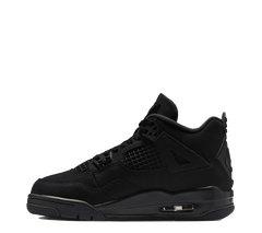 Air Jordan 4 Retro GS "Black Cat" [Grade School]
