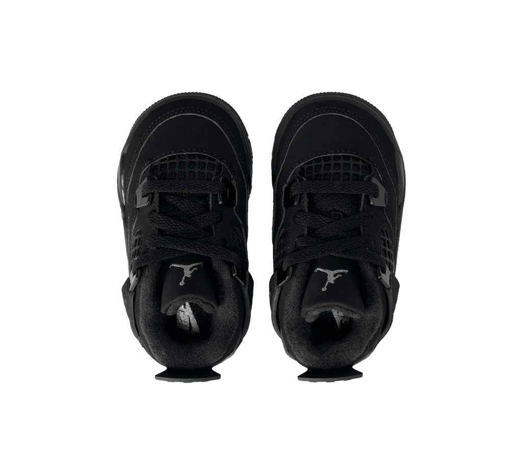 Air Jordan 4 Retro TD "Black Cat" [Toddlers]