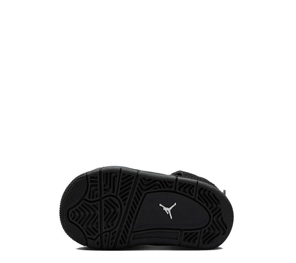 Air Jordan 4 Retro TD "Black Cat" [Toddlers]