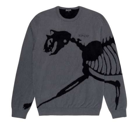 RIPNDIP "Fossil" Mohair Knit Sweater