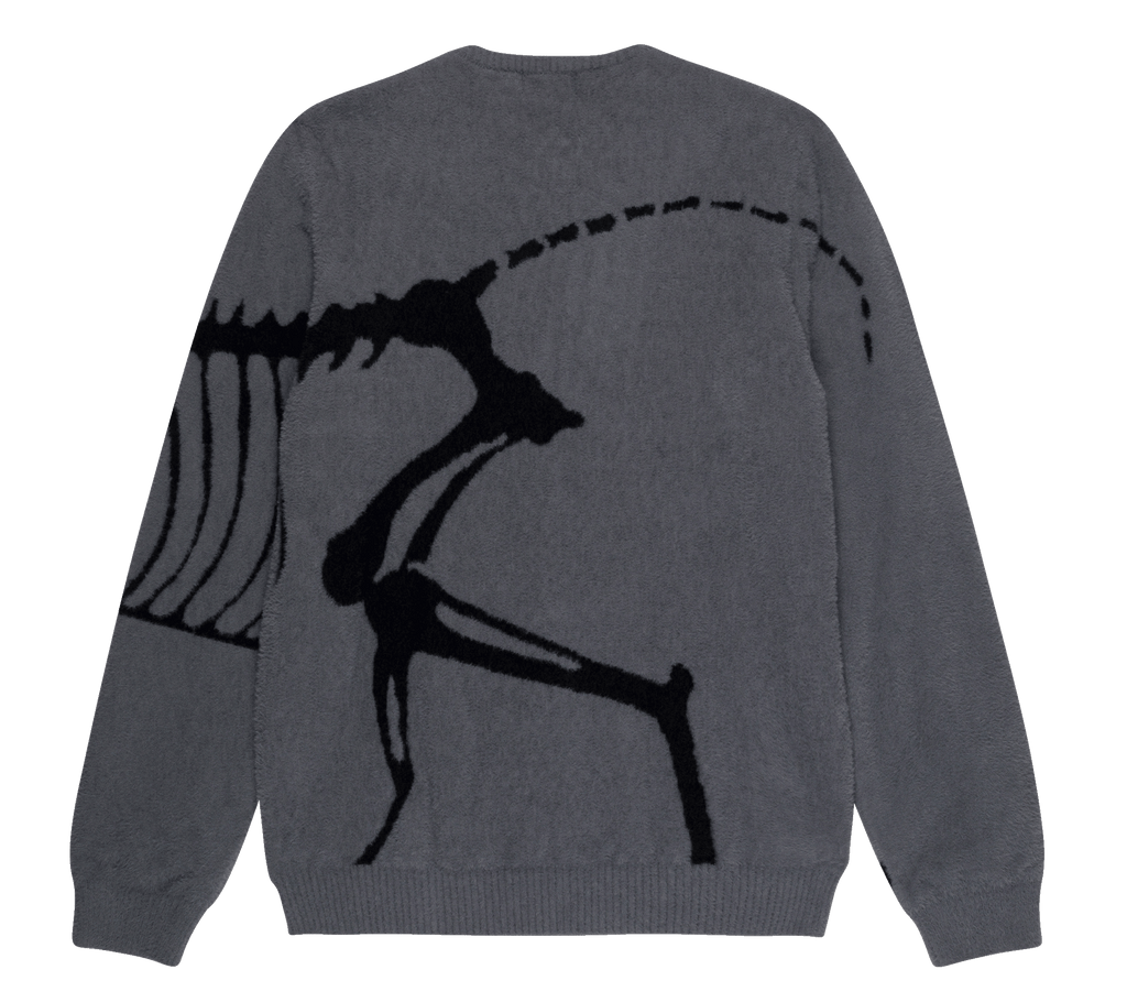 RIPNDIP "Fossil" Mohair Knit Sweater