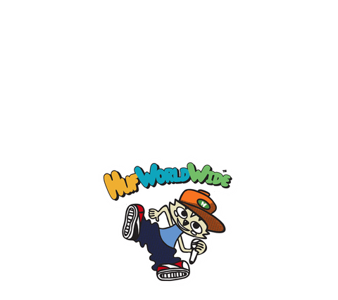 HUF "Chop Kick Block" Sticker