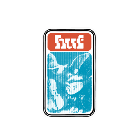 HUF "Backstreet Angels" Sticker