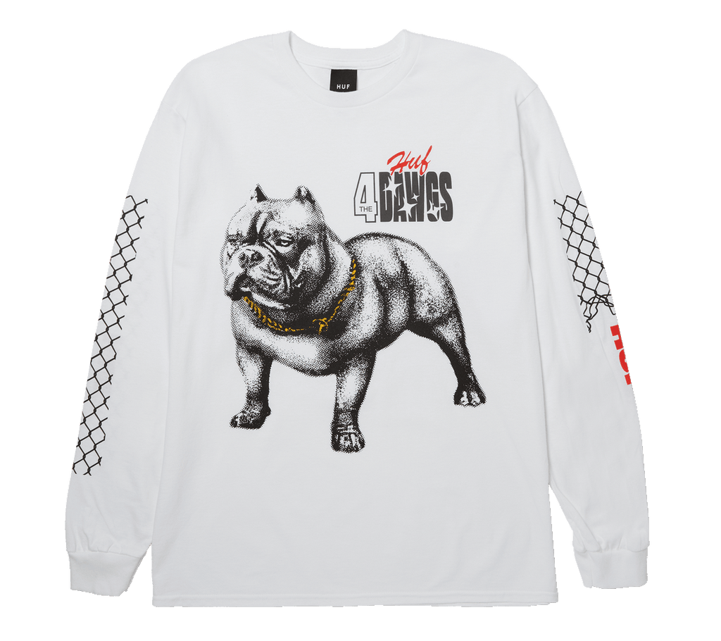 HUF "4 The Dawgs" L/S T-Shirt