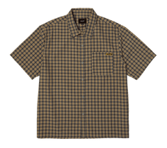 HUF Stretch Micro Plaid S/S Shirt