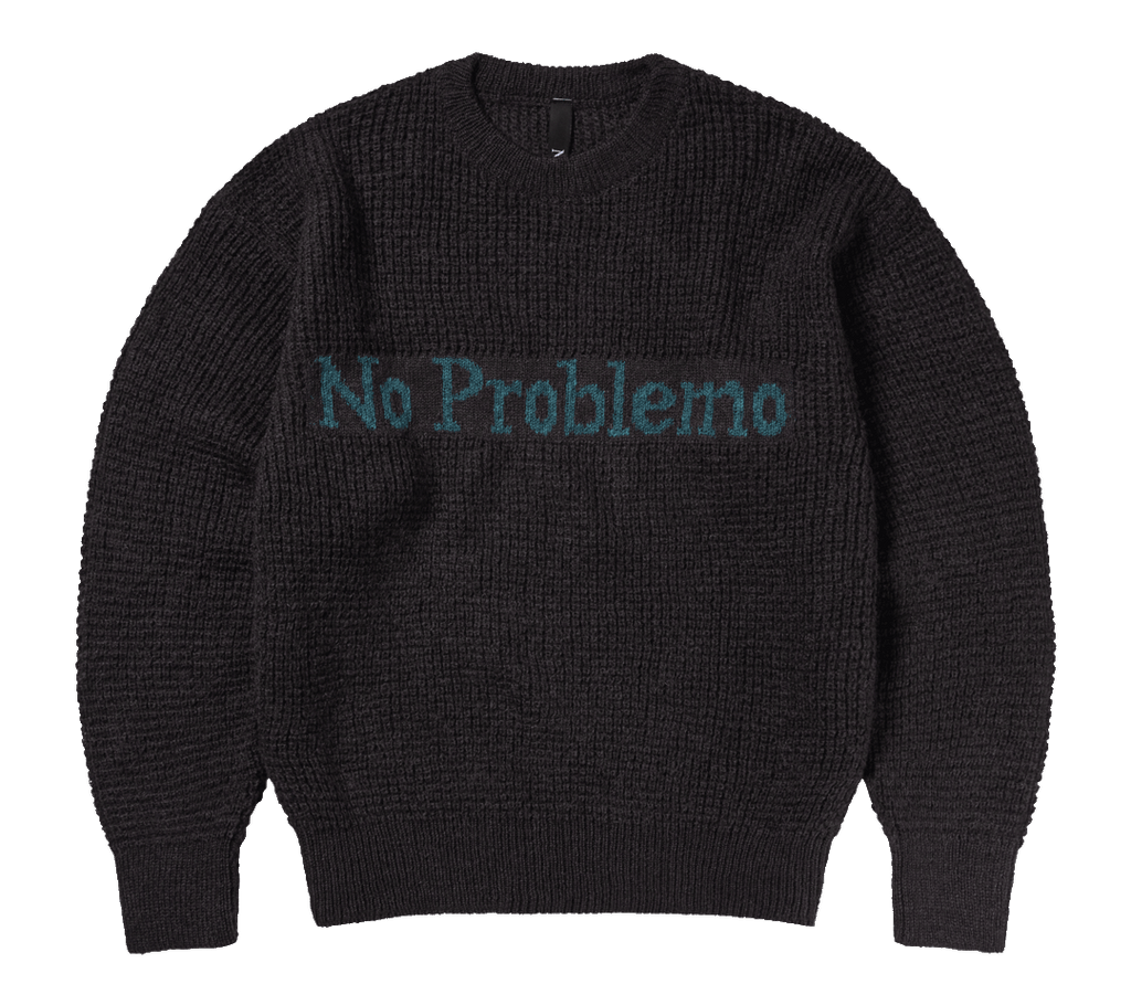 No Problemo Waffle Knit