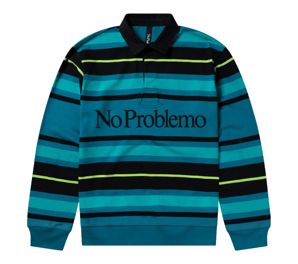 No Problemo Striped L/S Rugby