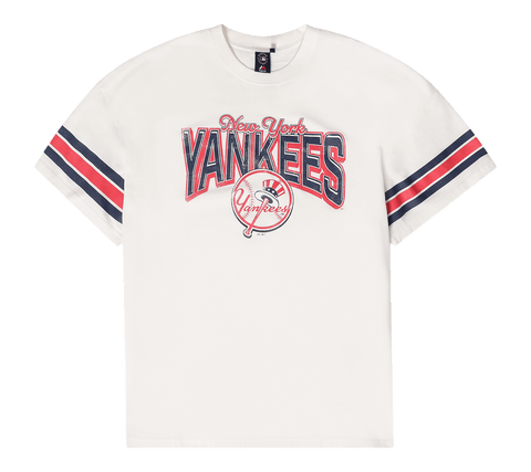 Majestic Athletic "Vintage Stripe Arch" T-Shirt