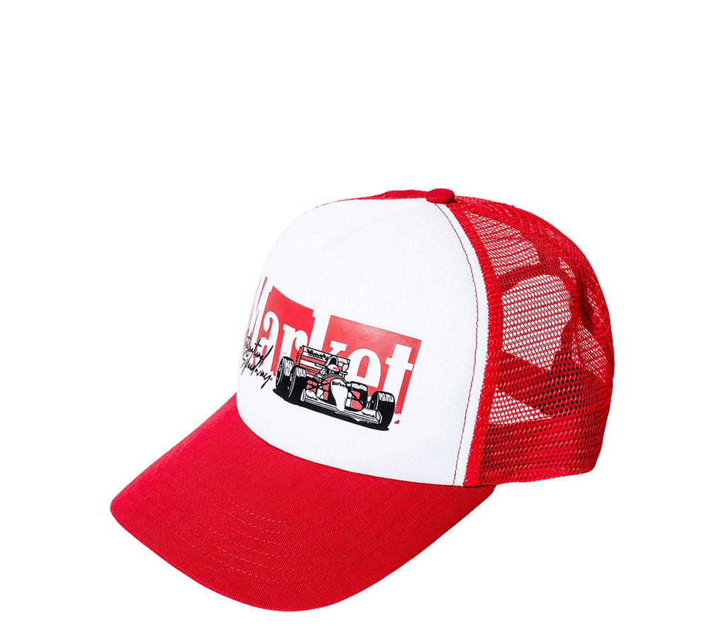 Market "Formula One" Trucker Hat