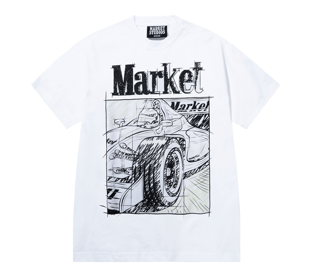 Market Studios "Scribbled Formula UV" T-Shirt
