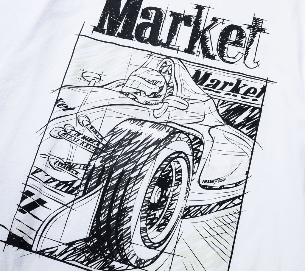 Market Studios "Scribbled Formula UV" T-Shirt