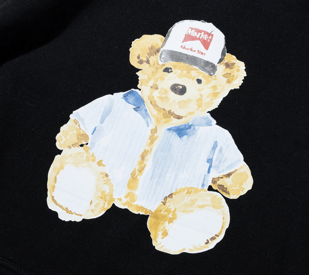 Market Studios "Watercolor Teddy" Hood