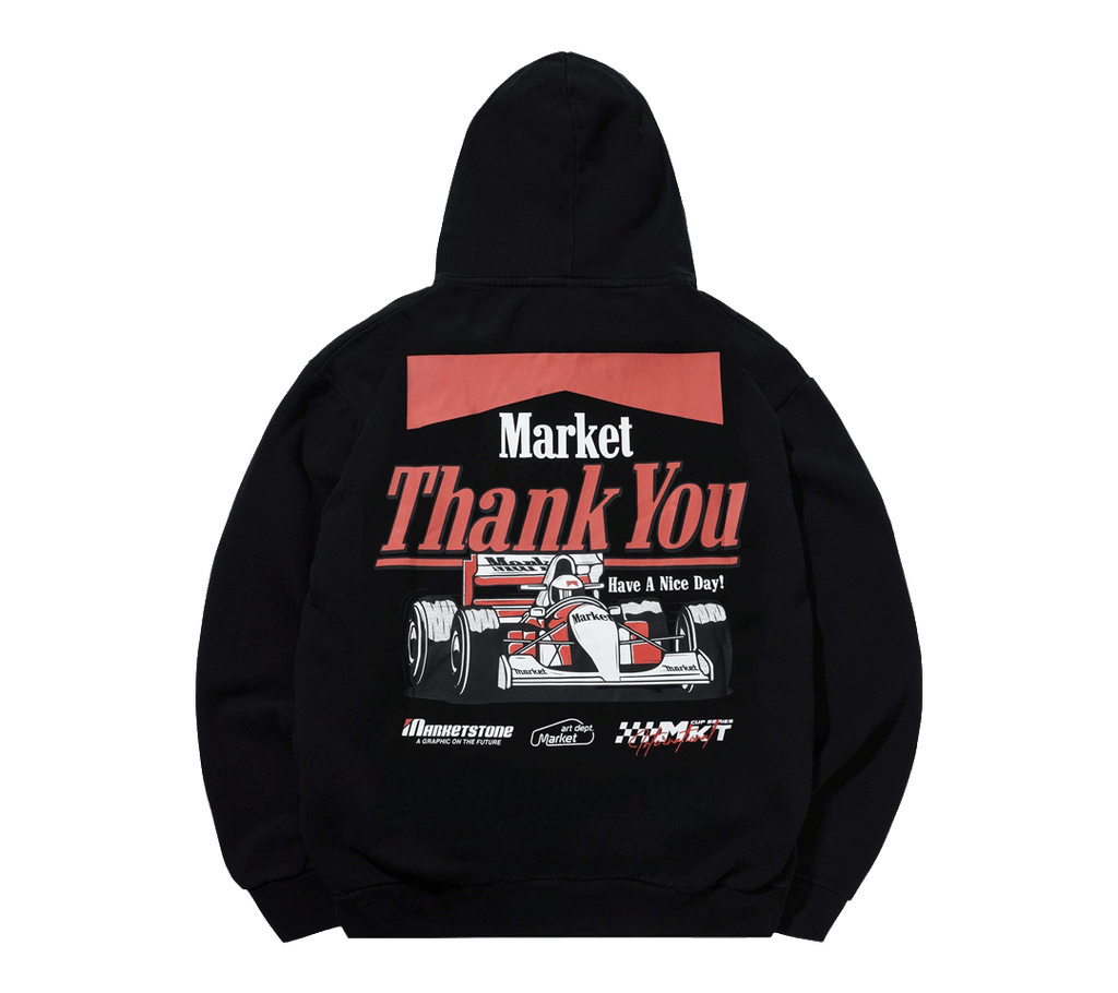 Market Studios "Have A Nice Race" Hood