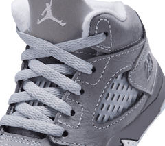 Air Jordan 5 Retro TD "Wolf Grey" (Toddlers)