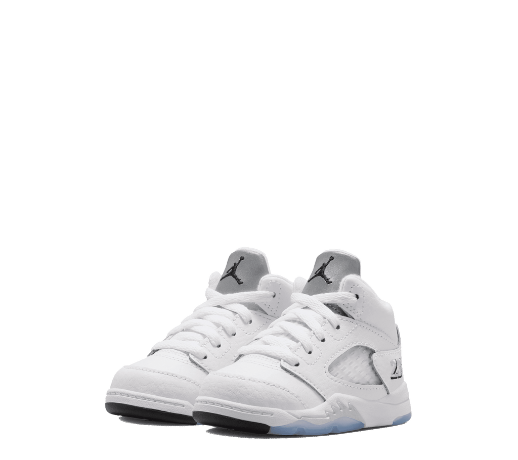 Air Jordan 5 Retro TD "White Metallic" (Toddlers)