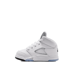Air Jordan 5 Retro TD "White Metallic" (Toddlers)
