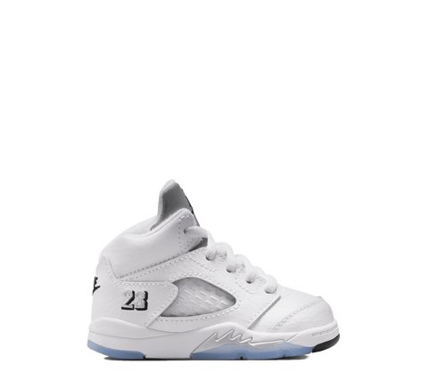 Air Jordan 5 Retro TD "White Metallic" (Toddlers)