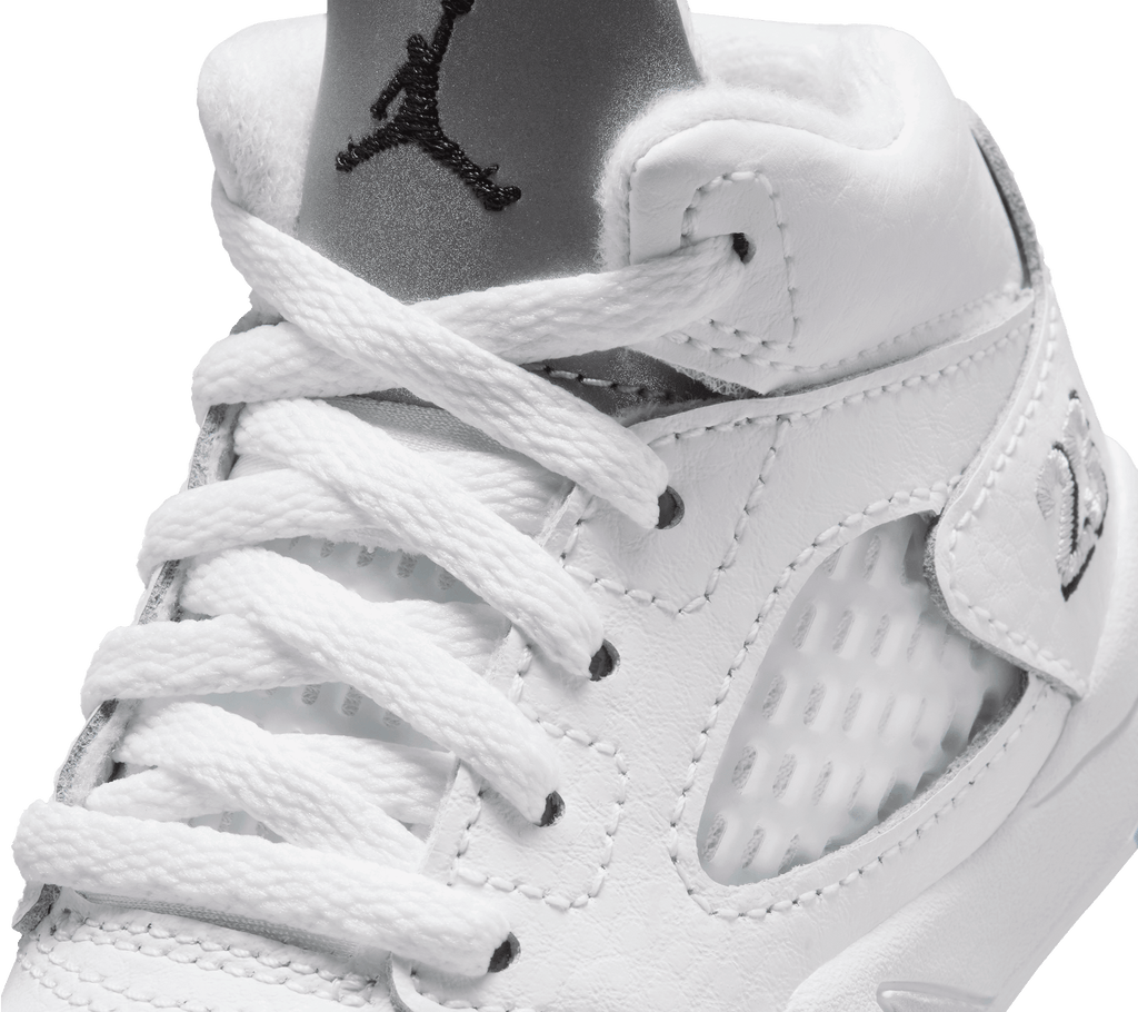 Air Jordan 5 Retro TD "White Metallic" (Toddlers)