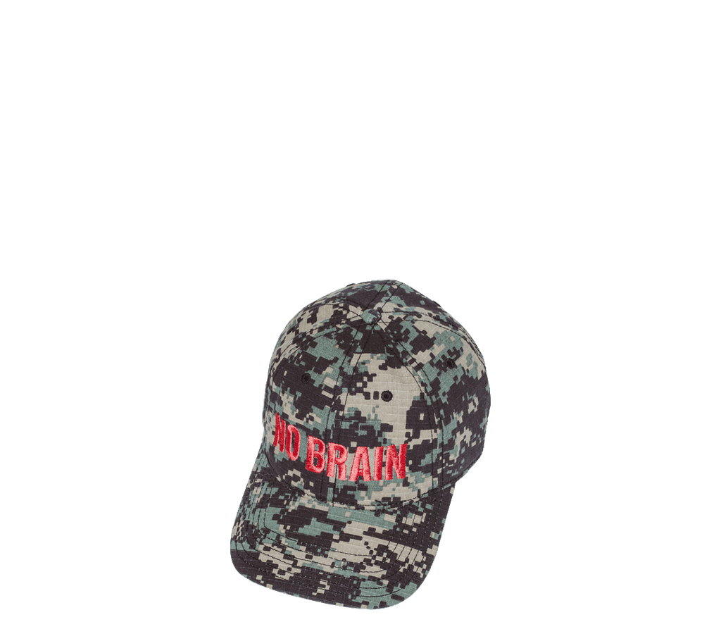Fucking Awesome "No Brain" Embroidered 6 Panel Hat