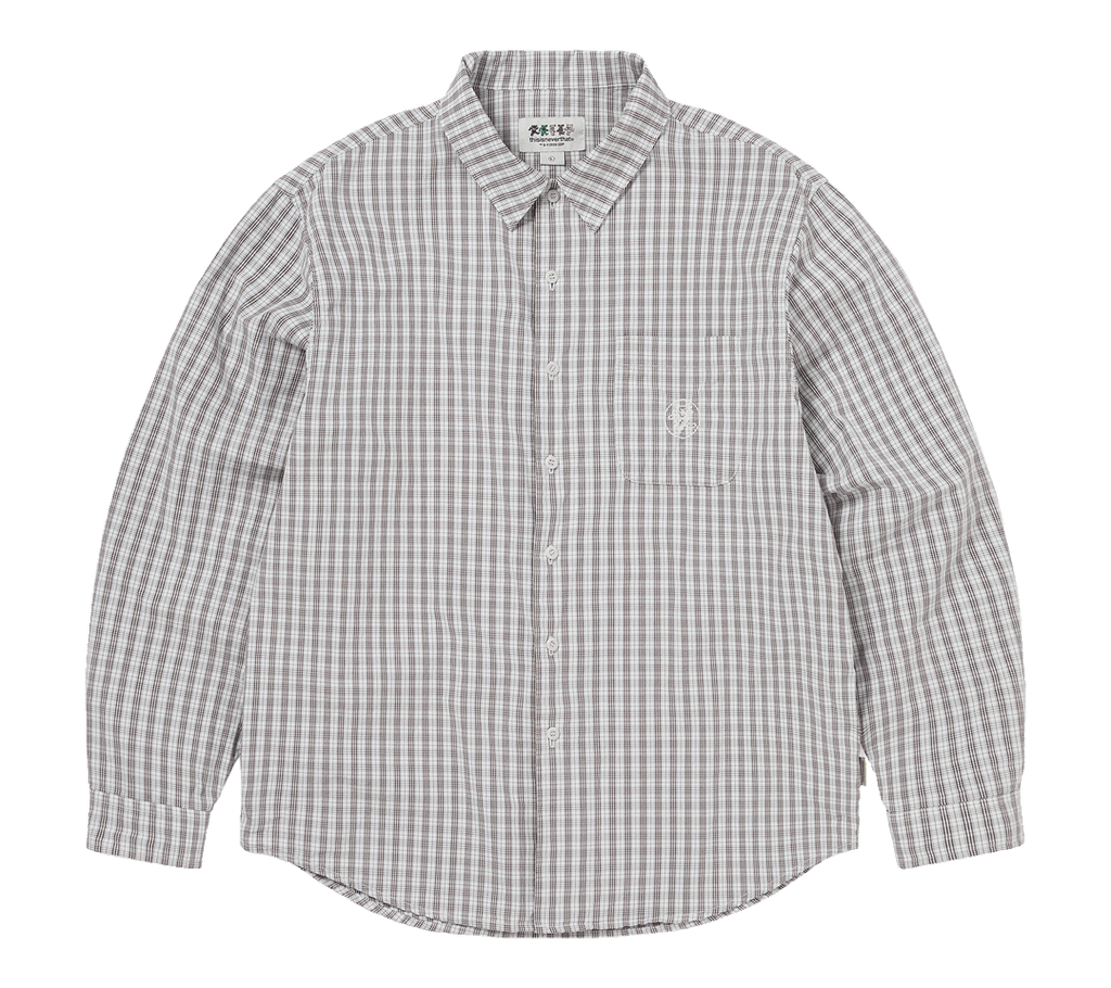 Grateful Dead x thisisneverthat® Lightning Bear Check Shirt