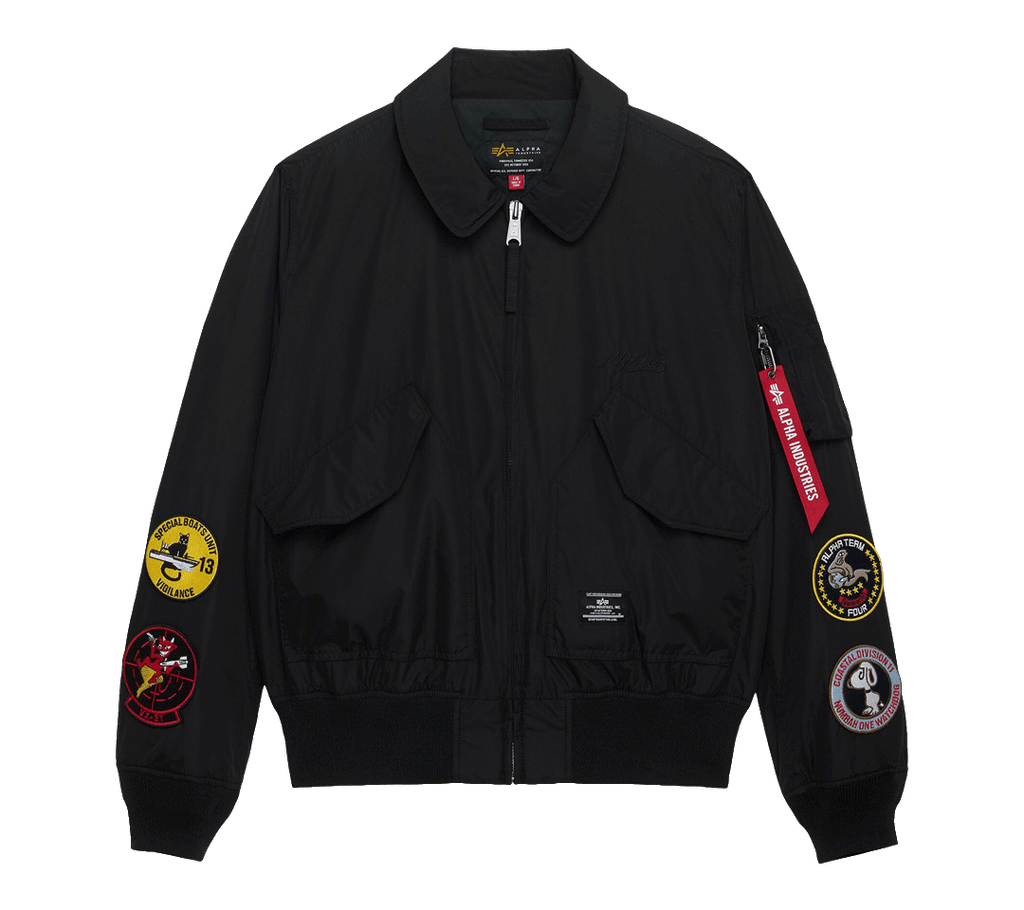 Alpha Industries CWU 36/P Relaxed Patched Flight Jacket