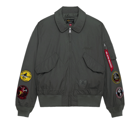 Alpha Industries CWU 36/P Relaxed Patched Flight Jacket