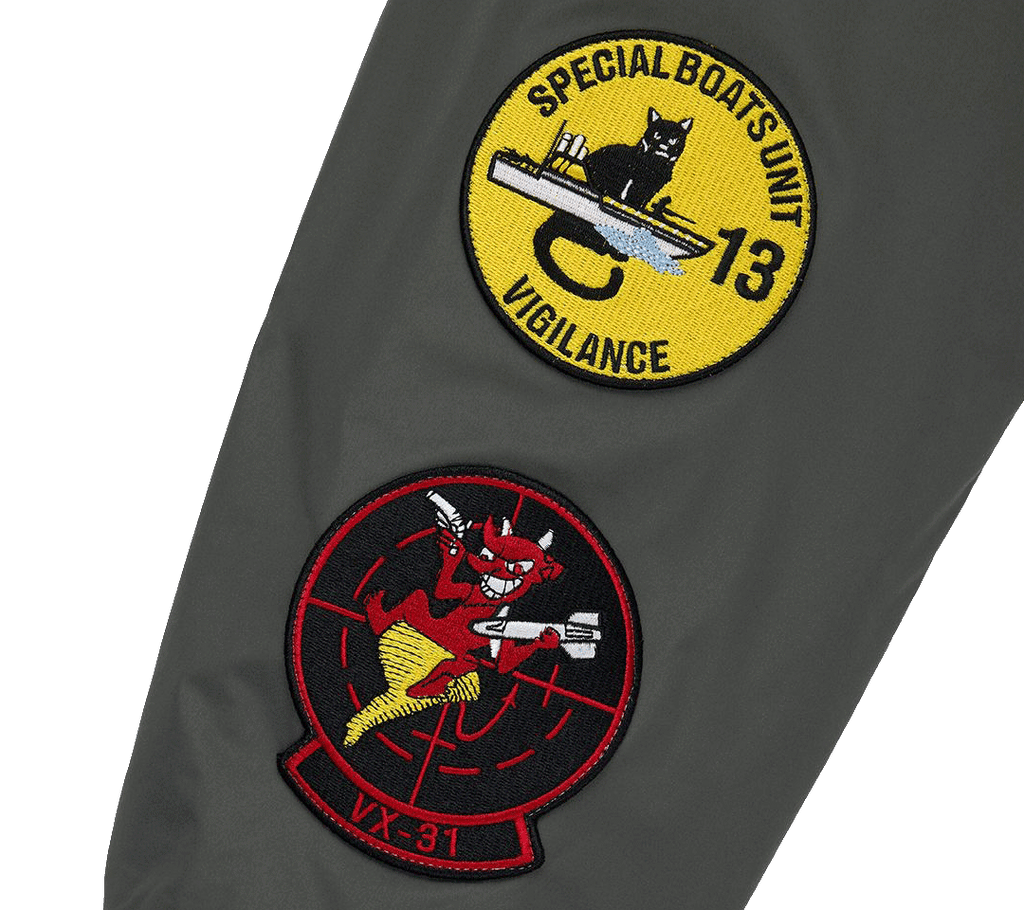 Alpha Industries CWU 36/P Relaxed Patched Flight Jacket