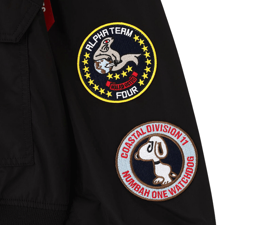 Alpha Industries CWU 36/P Relaxed Patched Flight Jacket