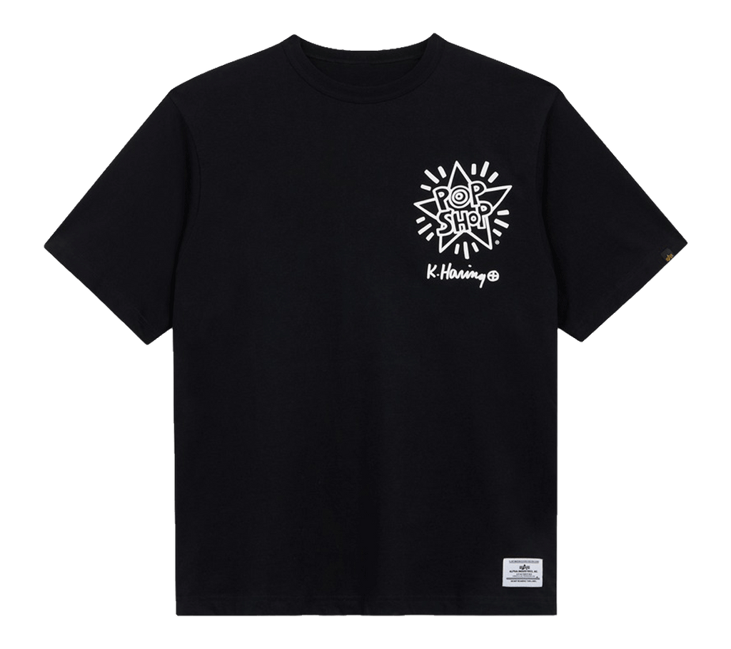 Keith Haring x Alpha Industries "Pop Shop" T-Shirt
