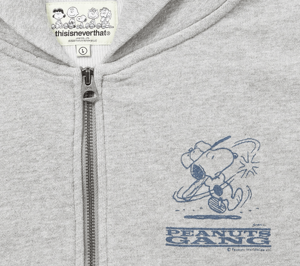 PEANUTS x thisisneverthat® Zip Up Hood