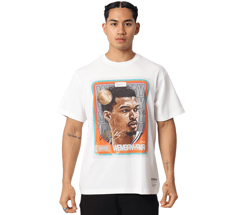 Mitchell & Ness "Trading Cards" T-Shirt | Victor Wembenyama