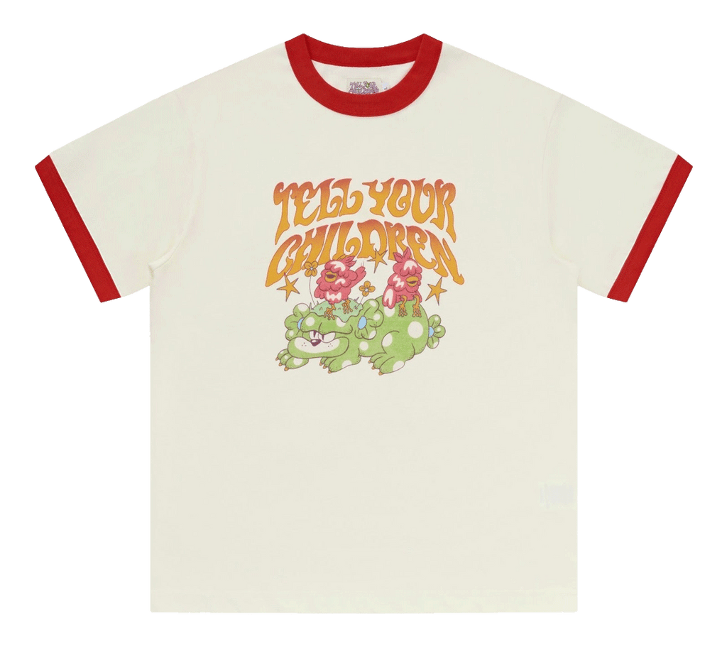 Tell Your Children "Bird & Bear" Ringer T-Shirt