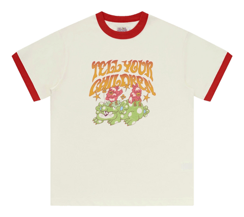 Tell Your Children "Bird & Bear" Ringer T-Shirt
