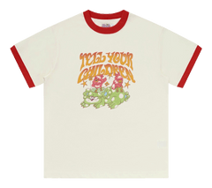 Tell Your Children "Bird & Bear" Ringer T-Shirt