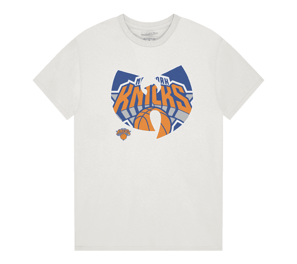 NY Knicks x Wu-Tang x Mitchell & Ness Logo T-Shirt
