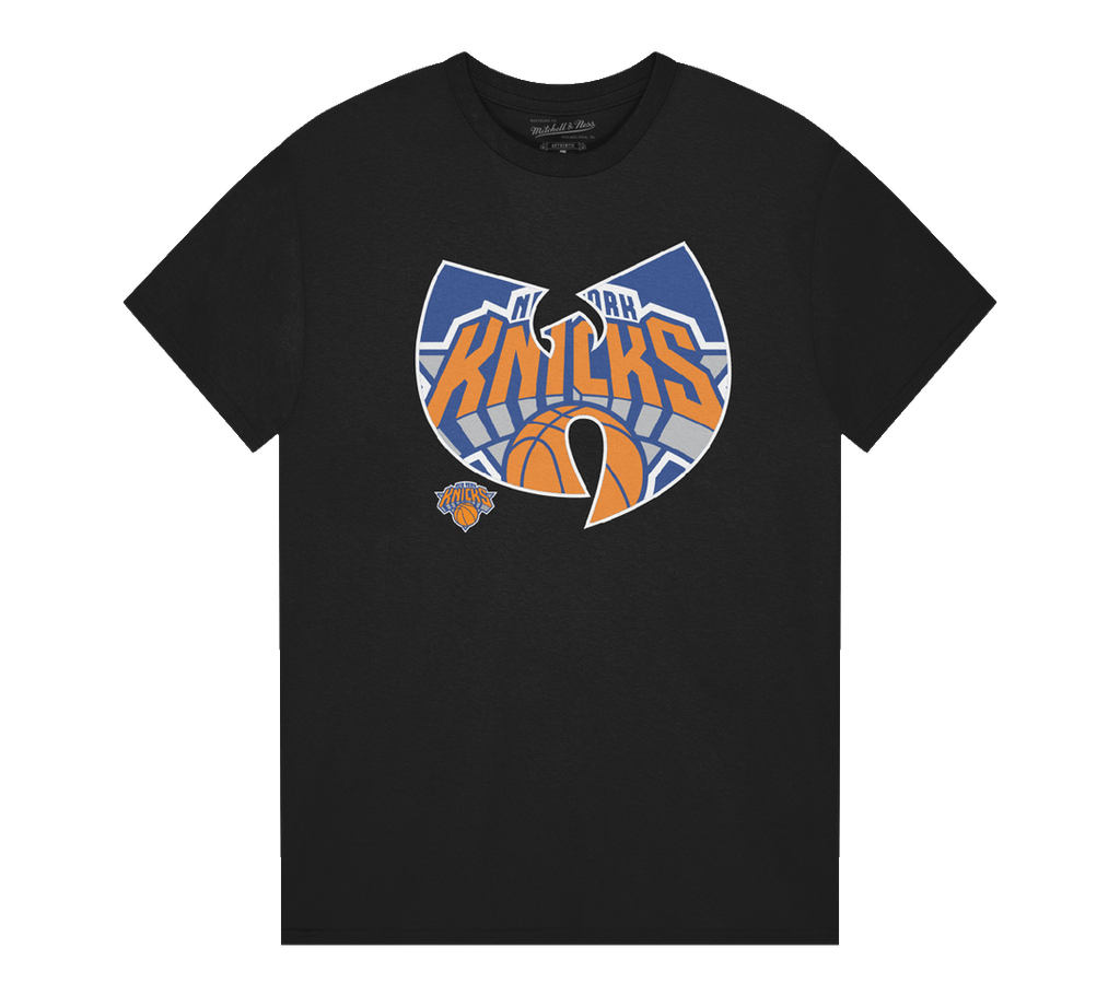 NY Knicks x Wu-Tang x Mitchell & Ness Logo T-Shirt