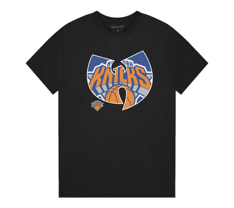 NY Knicks x Wu-Tang x Mitchell & Ness Logo T-Shirt