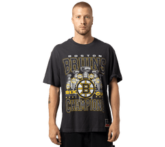 Mitchell & Ness "6X Stanley Cup Champs" T-Shirt | Boston Bruins
