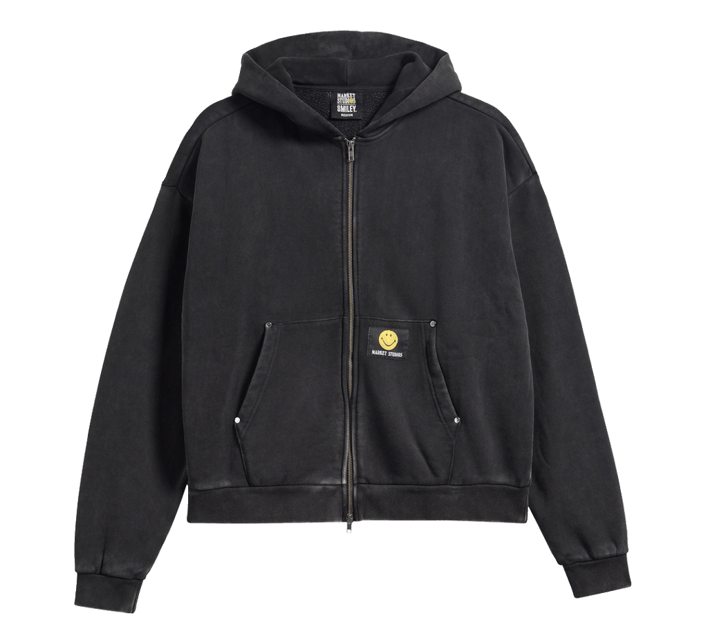 Chinatown Market "Smiley Core" Zip Hood