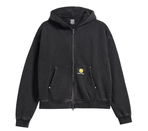 Chinatown Market "Smiley Core" Zip Hood